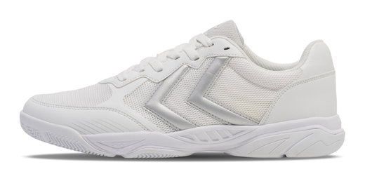 hummel Hallen-Indoorschuhe AEROTEAM III weiss/silbergrau Herren