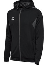 hummel Sport Hoodie hmlAUTHENTIC PL Zip Hoodie (100% recycled Polyester) black Men