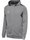 hummel Sport-Kapuzenjacke hmlAUTHENTIC PL Zip Hoodie (100% rec. Polyester) grau Herren