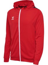 hummel Sport Hoodie hmlAUTHENTIC PL Zip Hoodie (100% recycled Polyester) red Men