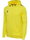 hummel Sport-Kapuzenjacke hmlAUTHENTIC PL Zip Hoodie (100% rec. Polyester) gelb Herren