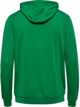 hummel Sport-Kapuzenjacke hmlAUTHENTIC PL Zip Hoodie (100% rec. Polyester) grün Herren