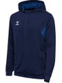 hummel Sport-Kapuzenjacke hmlAUTHENTIC PL Zip Hoodie (100% rec. Polyester) marineblau Herren