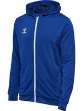 hummel Sport Hoodie hmlAUTHENTIC PL Zip Hoodie (100% recycled Polyester) navy Men