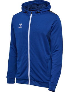 hummel Sport-Kapuzenjacke hmlAUTHENTIC PL Zip Hoodie (100% rec. Polyester) dunkelblau Herren