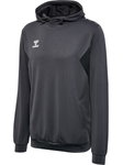 hummel Sport-Kapuzenpullover hmlAUTHENTIC PL Hoodie (mit Reißverschlusstaschen) asphaltgrau Herren