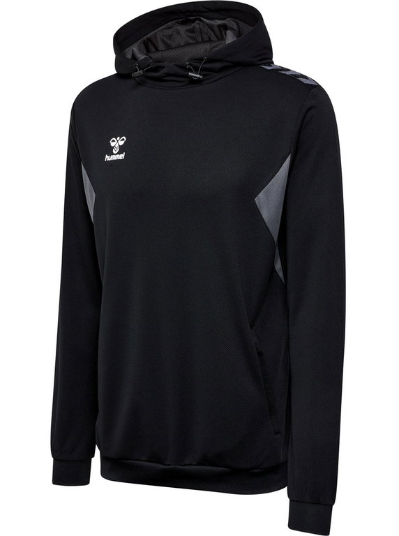 hummel Sport-Kapuzenpullover hmlAUTHENTIC PL Hoodie (mit Reißverschlusstaschen) schwarz Herren