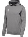 hummel Sport-Kapuzenpullover hmlAUTHENTIC PL Hoodie (mit Reißverschlusstaschen) grau Herren