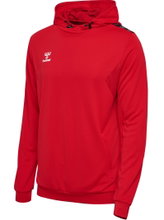 hummel Sport-Kapuzenpullover hmlAUTHENTIC PL Hoodie (mit Reißverschlusstaschen) rot Herren