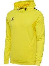 hummel Sport Hoodie hmlAUTHENTIC PL Hoodie (with zip pockets) yellow Men