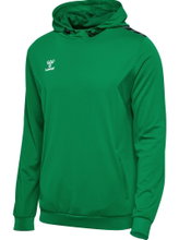 hummel Sport Hoodie hmlAUTHENTIC PL Hoodie (with zip pockets) green Men