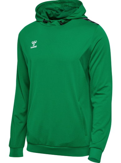 hummel Sport-Kapuzenpullover hmlAUTHENTIC PL Hoodie (mit Reißverschlusstaschen) grün Herren