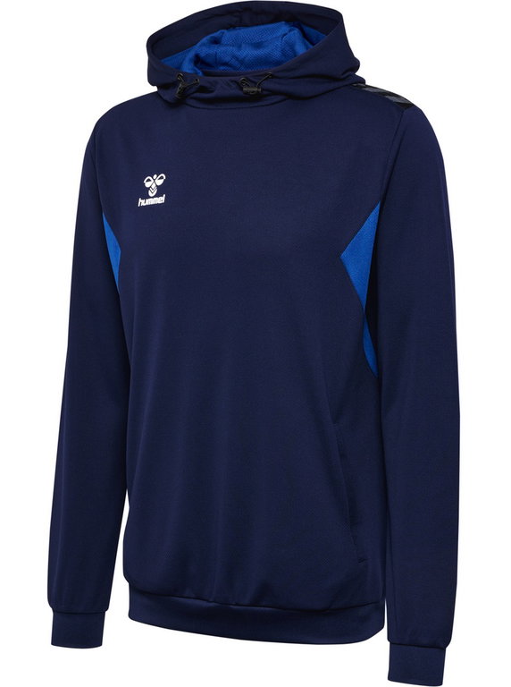 hummel Sport-Kapuzenpullover hmlAUTHENTIC PL Hoodie (mit Reißverschlusstaschen) marineblau Herren
