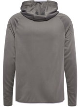 Hummel hmlCORE 2.0 Full-Zip Hoodie (100% recycled Polyester) grey/white men's