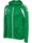hummel Kapuzenpullover hmlCORE 2.0 Full-Zip Hoodie (100% rec. Polyester) grün/weiss Herren