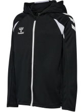 Hummel hmlCORE 2.0 Full-Zip Hoodie (100% recycled Polyester) black/white children