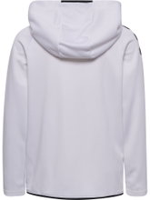 Hummel hmlCORE 2.0 Full-Zip Hoodie (100% recycled Polyester) white/black Kids