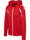 hummel Kapuzenpullover hmlCORE 2.0 Full-Zip Hoodie (100% rec. Polyester) rot/weiss Damen