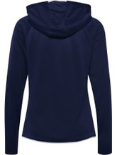 Hummel hmlCORE 2.0 Full-Zip Hoodie (100% recycled Polyester) navy blue/white Ladies