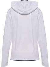 Hummel hmlCORE 2.0 Full-Zip Hoodie (100% recycled Polyester) white/black Ladies