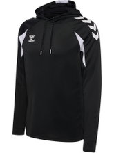 Hummel hmlCORE 2.0 Hoodie (100% recycled polyester) black/white men's