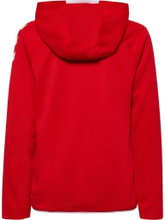 Hummel hmlCORE 2.0 Hoodie (100% recycled polyester) red/white children