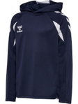 hummel Kapuzenpullover hmlCORE 2.0 Hoodie (100% rec. Polyester) marineblau/weiss Kinder