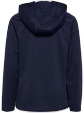 hummel hmlCORE 2.0 Hoodie (100% recycled polyester) navy blue/white children