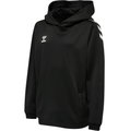 hummel Sport-Kapuzenpullover hmlCORE XK Poly Sweat Hoodie (Polyester-Sweatstoff) mit Kapuze schwarz Kinder