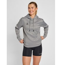 hummel Sport Hoodie hmlCORE XK Poly Sweat Hoodie (Polyester Sweat Fabric) with Hood Grey Women