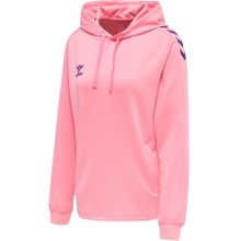 hummel Sport Hoodie hmlCORE XK Poly Sweat Hoodie (Polyester Sweat Fabric) with Hood in Pink Women