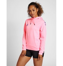 hummel Sport Hoodie hmlCORE XK Poly Sweat Hoodie (Polyester Sweat Fabric) with Hood in Pink Women