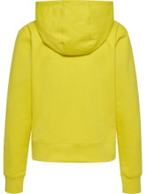 hummel Kapuzenpullover hmlGO 2.0 Full-Zip Hoodie (weicher Sweatstoff) gelb Damen