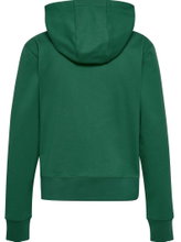 hummel Kapuzenpullover hmlGO 2.0 Full-Zip Hoodie (weicher Sweatstoff) dunkelgrün Damen
