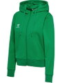 hummel Kapuzenpullover hmlGO 2.0 Full-Zip Hoodie (weicher Sweatstoff) grün Damen