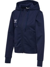 hummel Hoodie hmlGO 2.0 Full-Zip Hoodie (soft sweat fabric) navy blue Women