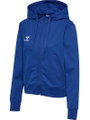 hummel Kapuzenpullover hmlGO 2.0 Full-Zip Hoodie (weicher Sweatstoff) dunkelblau Damen