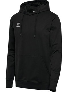 hummel Kapuzenpullover hmlGO 2.0 Hoodie (Bio-Baumwolle) schwarz Herren