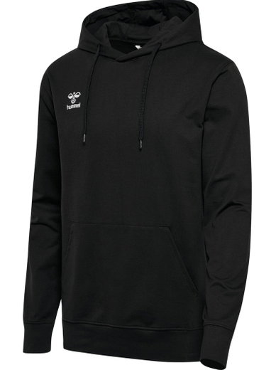 hummel Kapuzenpullover hmlGO 2.0 Hoodie (Bio-Baumwolle) schwarz Herren