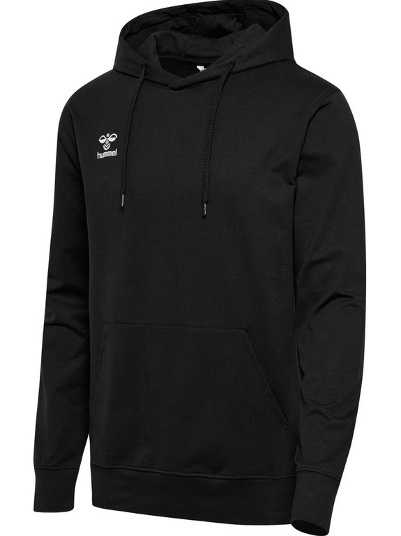 hummel Kapuzenpullover hmlGO 2.0 Hoodie (Bio-Baumwolle) schwarz Herren