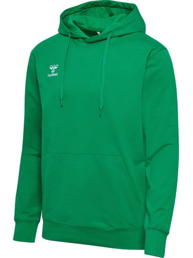 hummel Kapuzenpullover hmlGO 2.0 Hoodie (Bio-Baumwolle) grün Herren