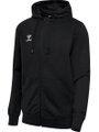 hummel Kapuzenpullover hmlGO 2.0 Full-Zip Hoodie (weicher Sweatstoff) schwarz Herren