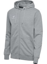 hummel Hoodie hmlGO 2.0 Full-Zip Hoodie (soft sweat fabric) grey Men