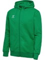hummel Kapuzenpullover hmlGO 2.0 Full-Zip Hoodie (weicher Sweatstoff) grün Herren