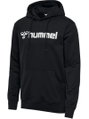 hummel Kapuzenpullover hmlGO 2.0 Logo Hoodie (weicher Sweatstoff) schwarz Herren