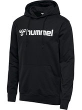 hummel Kapuzenpullover hmlGO 2.0 Logo Hoodie (weicher Sweatstoff) schwarz Herren