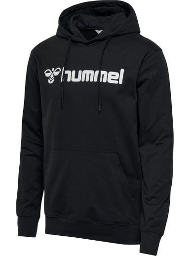hummel Kapuzenpullover hmlGO 2.0 Logo Hoodie (weicher Sweatstoff) schwarz Herren