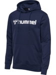 hummel Kapuzenpullover hmlGO 2.0 Logo Hoodie (weicher Sweatstoff) marineblau Herren