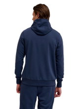 Hummel hmlPULSE Sweat Hoodie (Cotton, comfortable fit) navy blue Men's