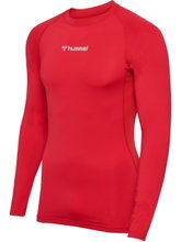 Hummel functional underwear long-sleeve shirt hmlBL Performance Tee red men's